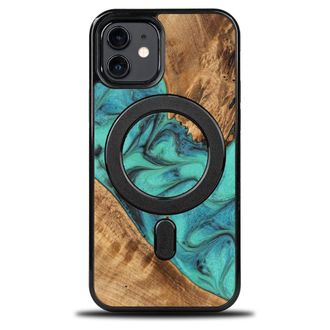 OEM Funda Bewood Unique Para Iphone 12/12 Pro - Turquesa Con Magsafe