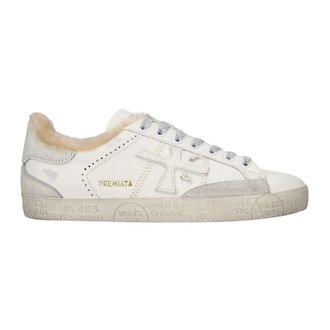 Premiata Stevend 7608m - Dames - Schoenen - Wit - Maat: 38 EU Wol