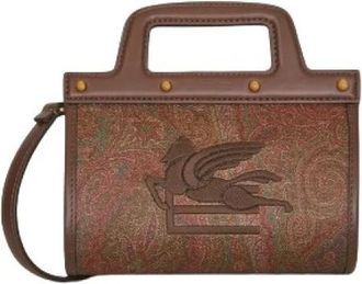 Etro Stijlvolle Handtas - Dames - Handtassen - Veelkleurig - ONE Size - Leer - Tassen