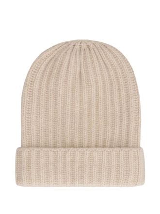 Malo ribbed beanie - Neutrals