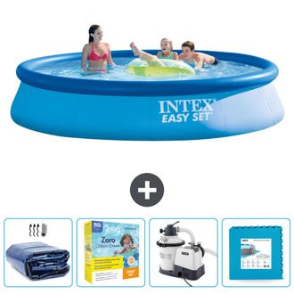 Intex Piscina Easy Set Redonda - 396x84 Cm - 7-piezas Scb67