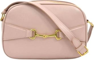 Celine Pre-owned Cross Body Bags, female, Pink, Size: ONE SIZE Pre-owned Vintage Cross Body Bag