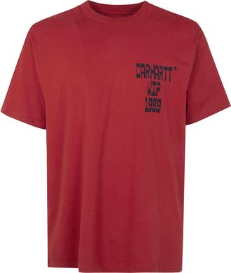 Carhartt Work in Progress Short Sleeves Blocks Organic Cotton T-Shirt