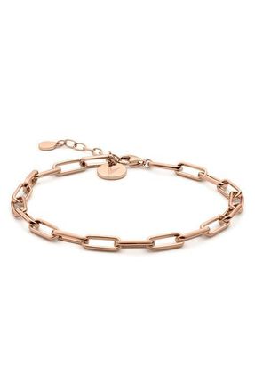 Vincero The Chain Link Bracelet in Rose Gold at Nordstrom