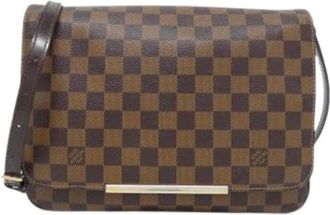 Louis Vuitton Pre-owned Cross Body Bags, female, Brown, Size: ONE SIZE Pre-owned Hoxton GM Shoulder Bag