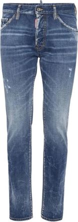 Dsquared2 Denim Herenbroek - Heren - Slim Fit Jeans - Blauw - L - Denim - Jeans