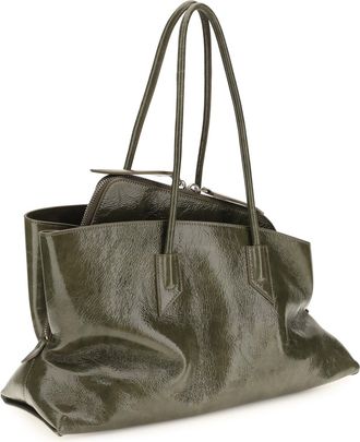 The Attico Womens La Passeggiata Medium Shoulder Bag 855 Calf Leather Bos Taurus