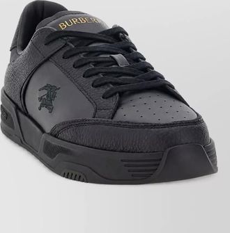 Burberry leather low-top sneakers