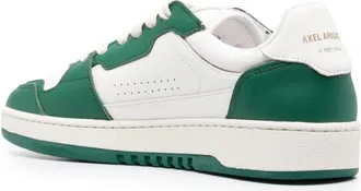 Axel Arigato Womens Dice Lo Sneaker Green Leather Rubber