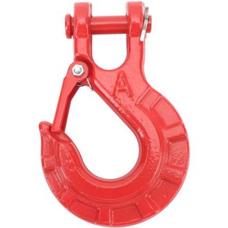 OEM Gancho De Seguridad Gen&eacute;rico Para Remolque De Acero De Aleaci&oacute;n, 3/8 (rojo)