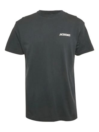 Jacquemus T-shirt met logodetail - Blauw