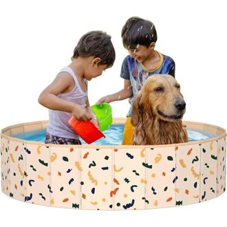 OEM Piscina Plegable Para Ni&ntilde;os Peque&ntilde;os De 1 A 3 A&ntilde;os, Caja De Arena Plegable Para Beb&eacute;s, Juego En Interiores Y Exteriores Sin Pelotas, Piscina Plegable 