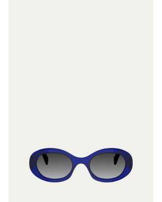Celine Triomphe 52MM Oval Sunglasses