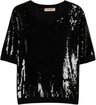 Twinset Donna, Camicette, Nero, S, new