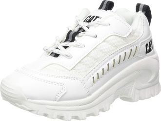 CAT Cat Footwear Unisex Kids Intruder Sneaker, White