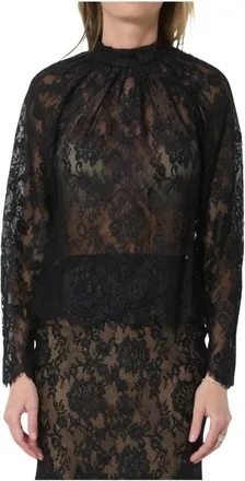 Self Portrait Mujer, Blusas y Camisas, Negro, Talla: 2XS