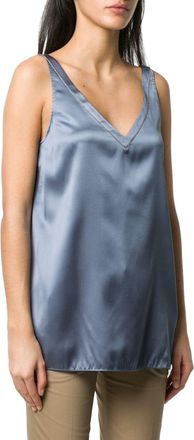 Brunello Cucinelli Womens Top Blue Aw20 W