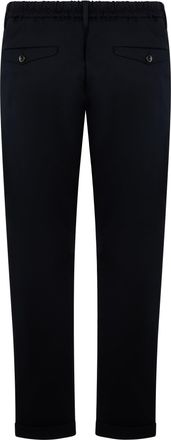 Nine In The Morning Mens Slim-Fit Chinos Navy Cotton
