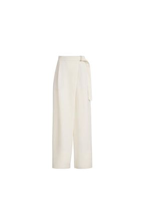 Brunello Cucinelli Sartorial wrap trousers in Ivory at Nordstrom, Size 40 It