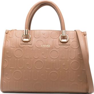 Liu Jo Borsa tote goffrata - Toni neutri