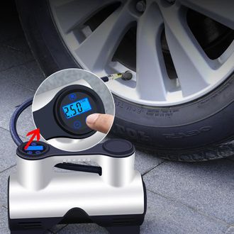OEM Bomba El&eacute;ctrica Para Inflar Coches, Peque&ntilde;a Bomba Port&aacute;til De Alta Potencia De 12 V Para Tubos Inflables