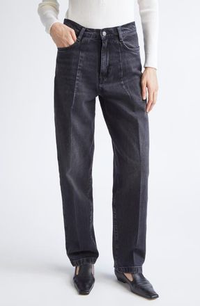 Nackiyé Borrowed Boyfriend Jeans in Anthracite at Nordstrom, Size 10 Us