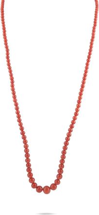 Buccellati Collana con perline - Rosso