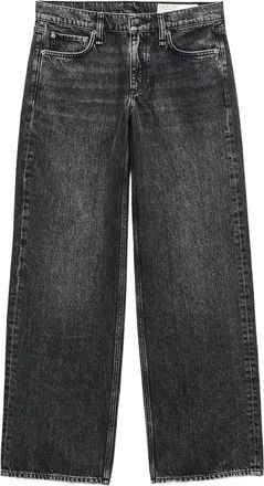 Rag & Bone Jeans con design a cinque tasche - Nero