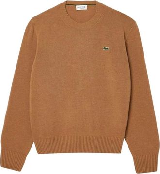 Lacoste Heren, Truien, Bruin, Maat: M Wol