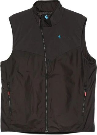 Kl&auml;ttermusen Urd Light Vest - Heren - Bodywarmers - Zwart - XL - Leer - Jassen