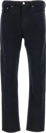 A Gold E Five-Pocket Slim Fit Jeans With Minimalist Design