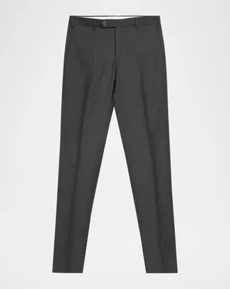 Zanella Men & apos;s Parker Sharkskin Trousers