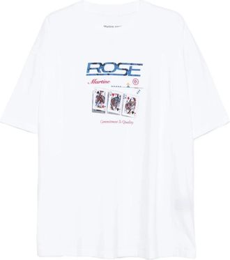 Martine Rose Hombre, Camisetas, Blanco, Talla: XS