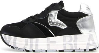Voile Blanche Club 106 Sneakers - Dames - Sneakers - Zwart - 35 EU - Leer - Schoenen