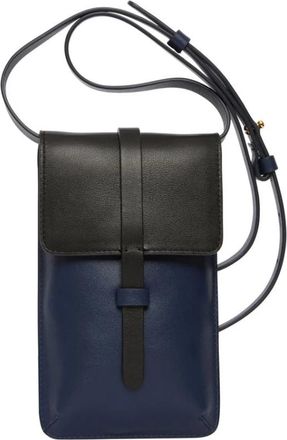 Ines De La Fressange L&eacute;onore Smartphone Bag - Dames - Telefoonaccessoires - Zwart - ONE Size - Katoen - Accessoires