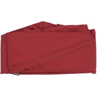 Hhg Funda Para Sombrilla Hhg-691, 8 Varillas Redondas &Oslash;3m 220g/m&sup2; Poli&eacute;ster, Funda De Recambio P.ej. Para Sombrilla Sem&aacute;foro Hhg-691, Burdeos