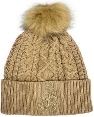 Ralph Lauren Cappello - Dames - Hoeden - Bruin - ONE Size - Katoen - Accessoires