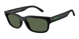 Arnette AN4363 Defyer Polarized 29009A Womens Sunglasses Black Size 55