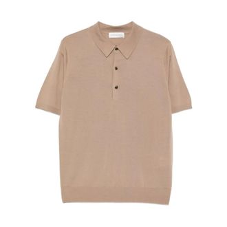 Dries Van Noten Murice 3700 N.k.polo - male - Dries Van Noten - Polo Shirts - Brown - M - Tops