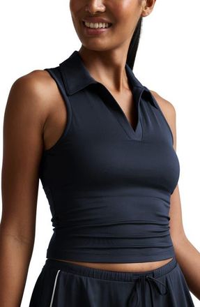 Beyond Yoga Sport Active Polo Tank in Nocturnal Navy at Nordstrom, Size X-Small