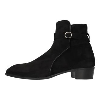 Lidfort Stivaletti in Camoscio - - Shoes - Uomo - Nero - 42 EU