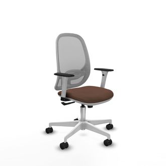 Piqueras y Crespo Silla De Oficina Piqueras Y Crespo Cilanco Negro Soporte Lumbar Ajustable
