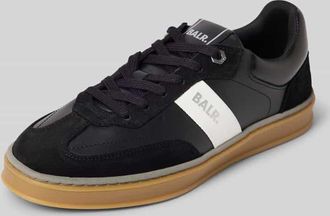 BALR. Sneaker mit Label-Print Modell London Classic in Black, Gr&ouml;&szlig;e 42