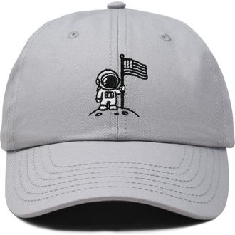 Dalix Moon Mission Dad Cap in Gray at Nordstrom