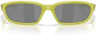 Oakley Gender Inclusive Terraforma 58mm Rectangle Sunglasses in Matte Cactus/prizm Black at Nordstrom