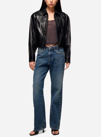Paloma Wool Womens Crowd studded jean