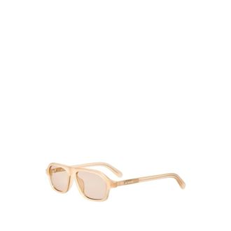 Jacquemus Sunglasses, female, Gray, Size: 54 MM Aviator Sunglasses