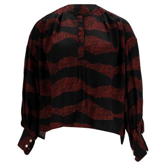 Isabel Marant Isabel Marant gestreept overhemd van veelkleurige viscose
