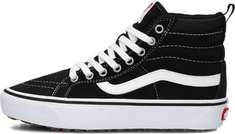 Vans Hoge ge&iuml;soleerde sneakers voor dames - Dames - Sneakers - Zwart - 36 1/2 EU - Leer - Schoenen