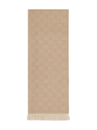 Gucci Gg Wool Scarf